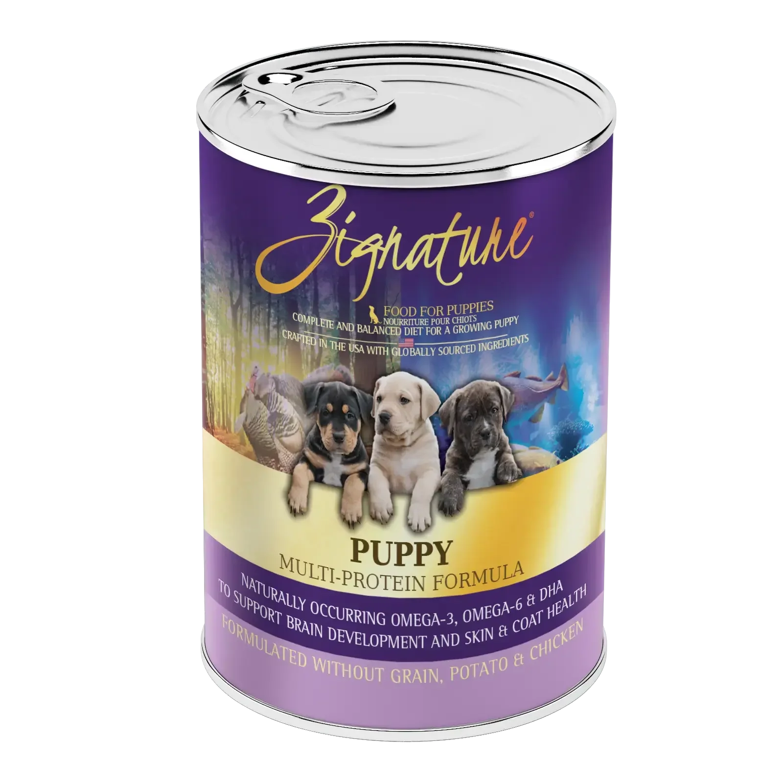 Zignature Canned Puppy Grain free Multi Protein Formula