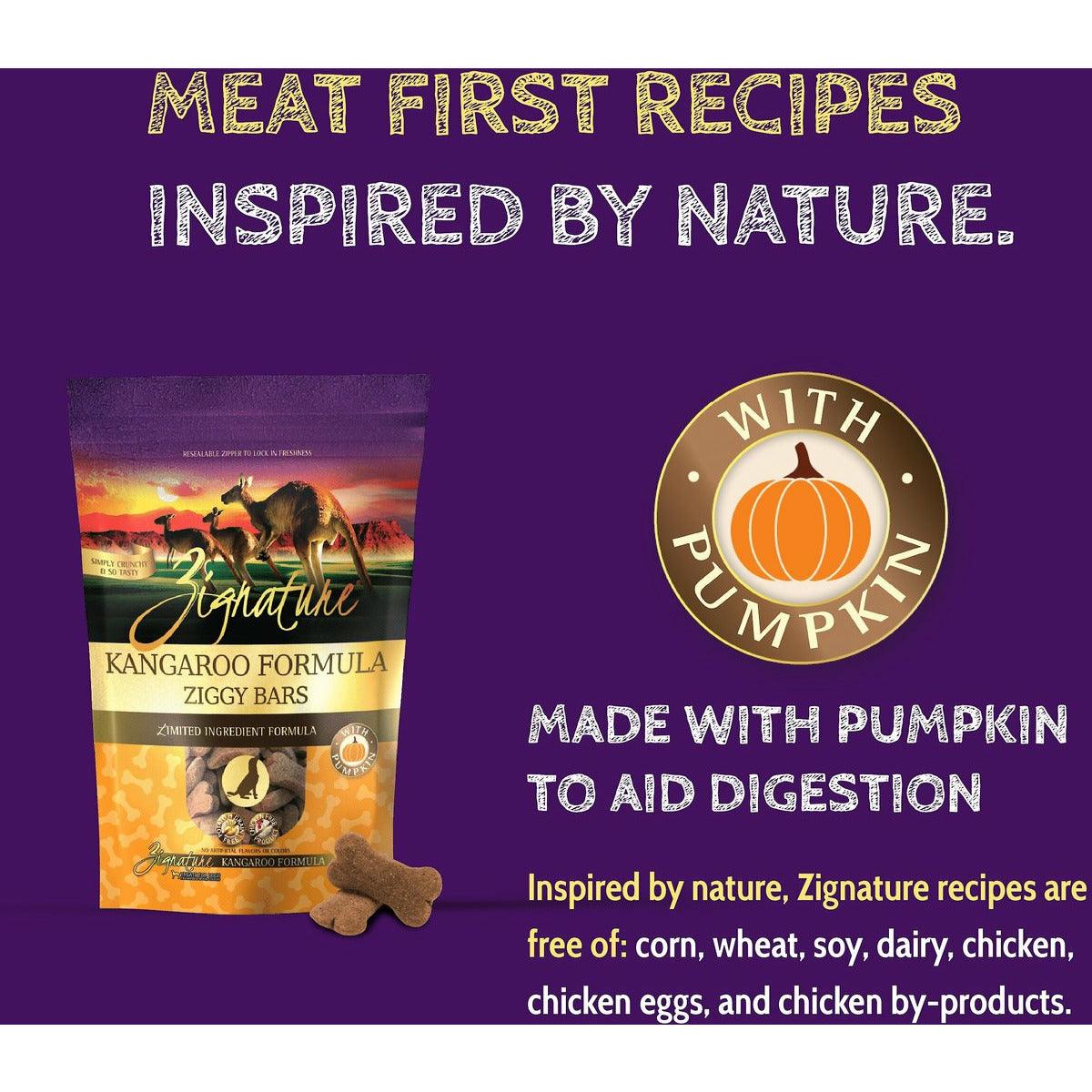 Zignature Kangaroo Formula Biscuit Treats for Dogs - Image 4