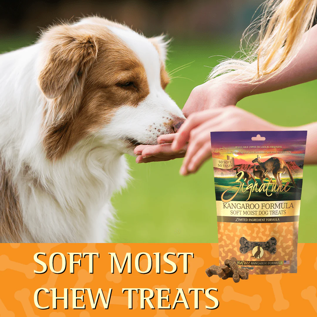 Zignature Kangaroo Formula Soft Moist Treats for Dogs - Image 5