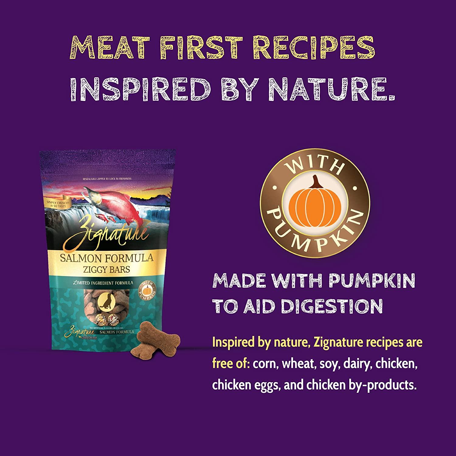 Zignature Salmon Formula Biscuit Treats for Dogs - Image 3