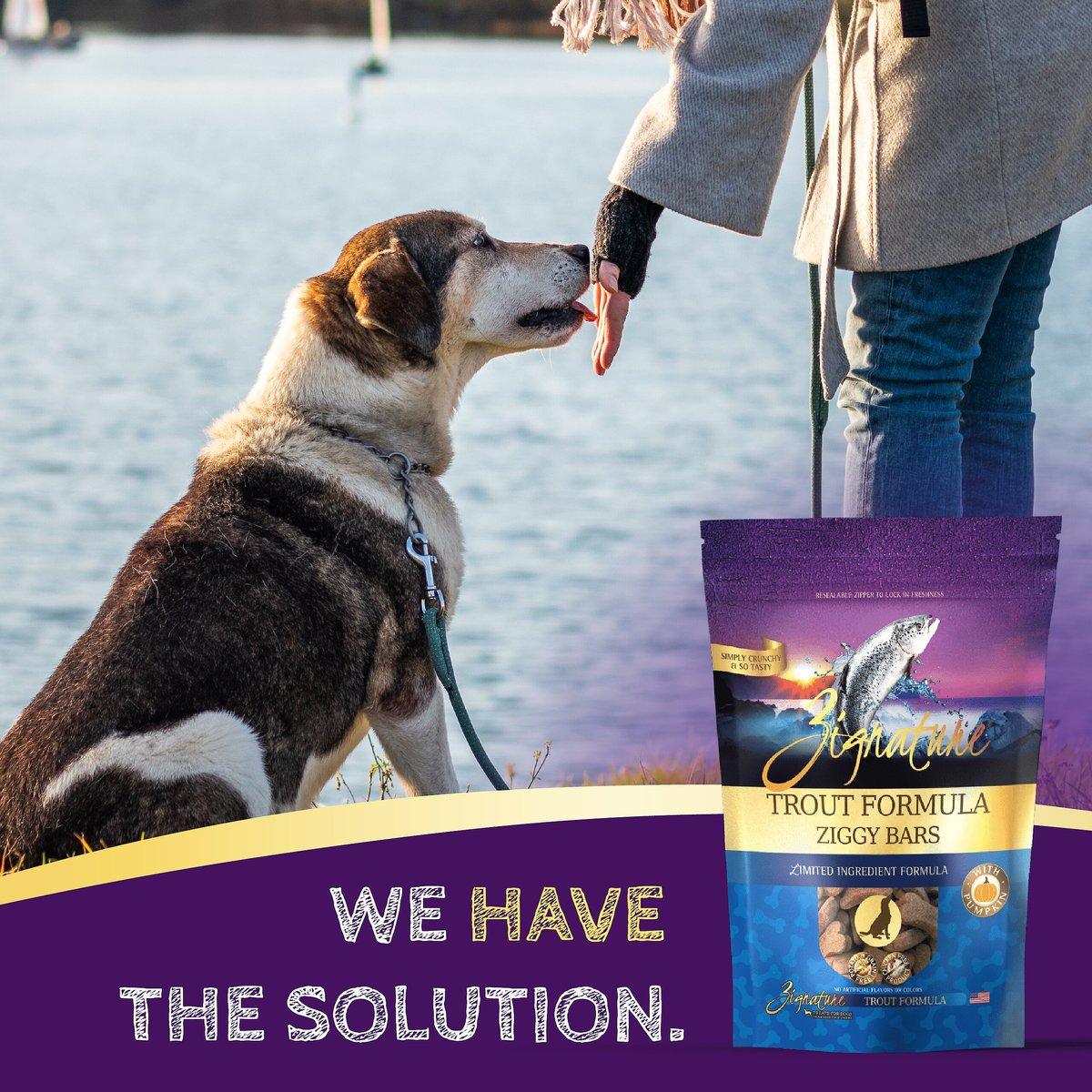 Zignature Trout Formula Biscuit Treats for Dogs - Image 6