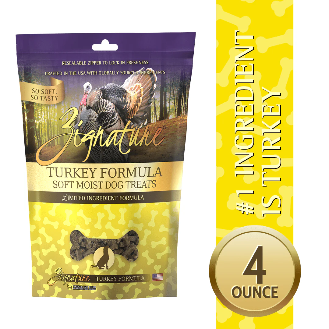 Zignature Turkey Formula Soft Moist Treats for Dogs - Image 3