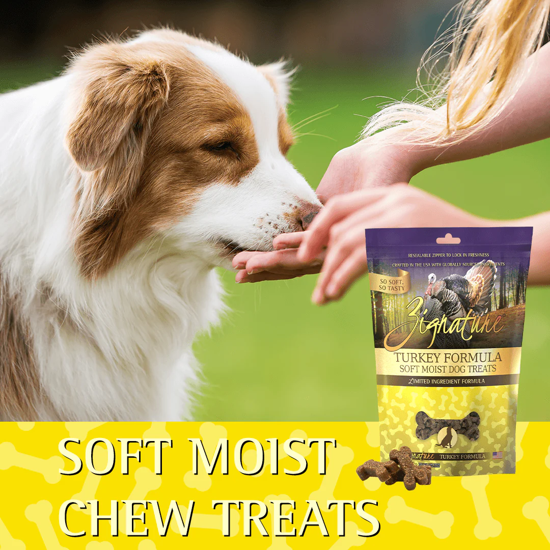 Zignature Turkey Formula Soft Moist Treats for Dogs - Image 5