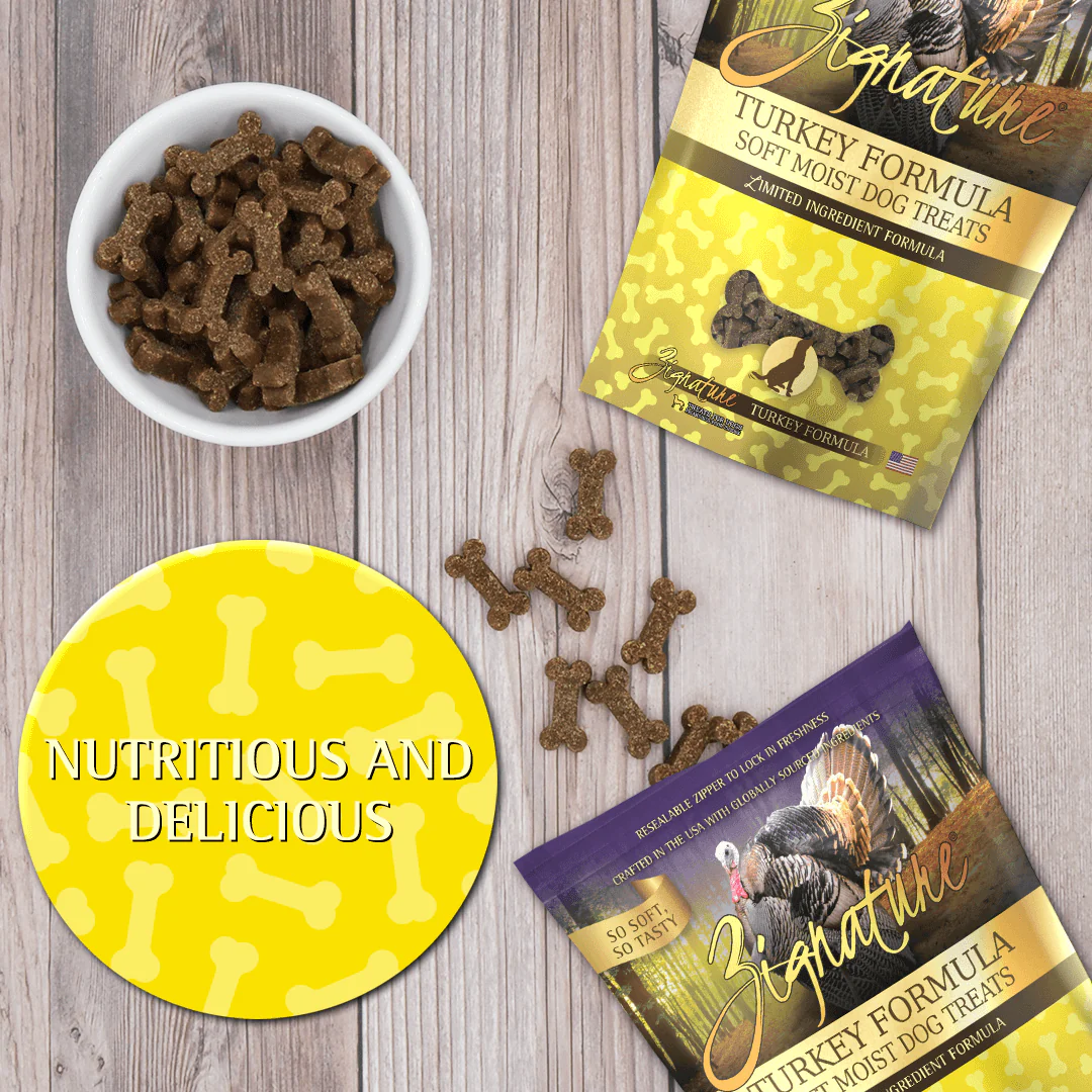 Zignature Turkey Formula Soft Moist Treats for Dogs - Image 7