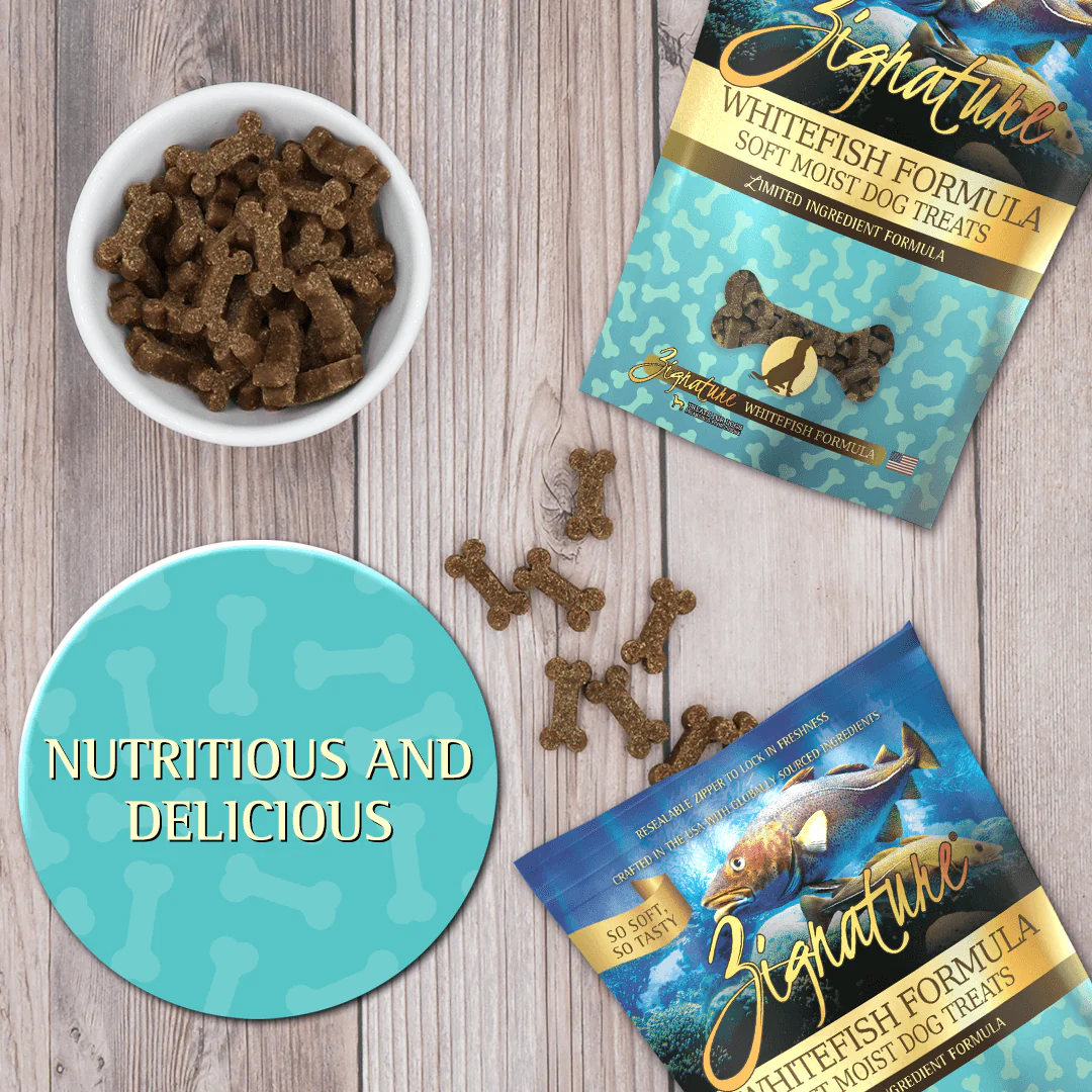 Zignature Whitefish Formula Soft Moist Treats for Dogs - Image 7