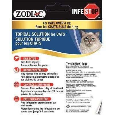 Zodiac Infestop For Cats Over 4 Kg