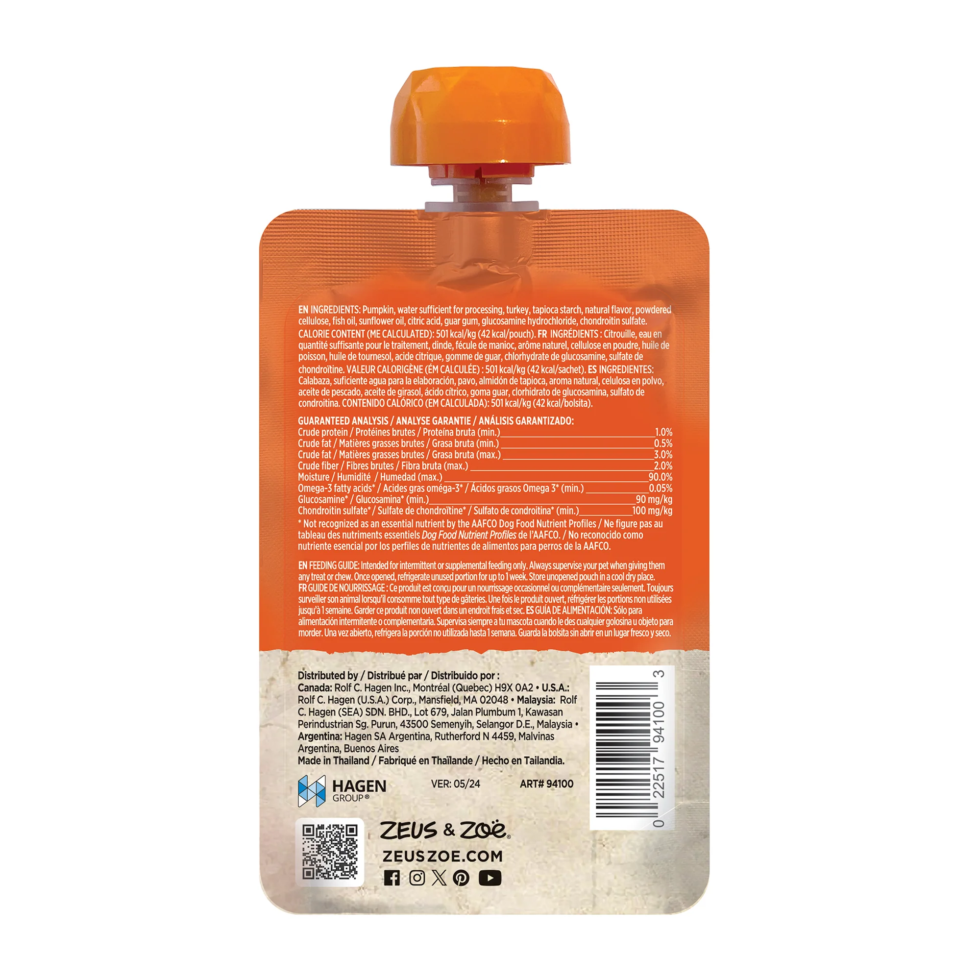 Zoe Licky Snack Pumpkin & Turkey Recipe - Image 2