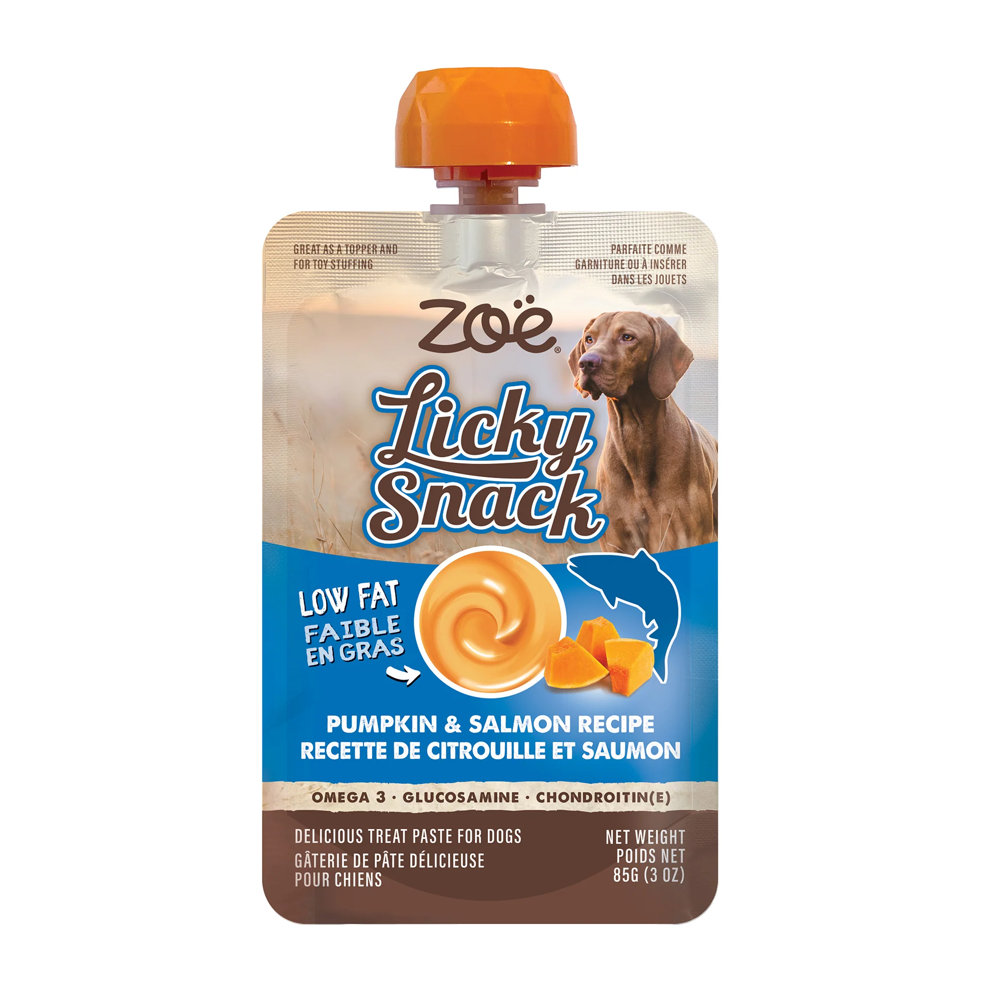 Zoe Licky Snack Pumpkin & Salmon Recipe